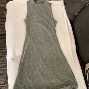 Open back flowy dress.